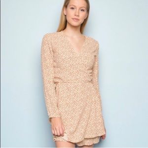 Yellow floral dress from brandy Melville